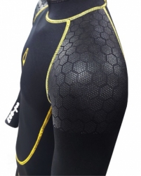 large long wetsuit zeepro dc cr neoprne 3mm balidiveshop 4